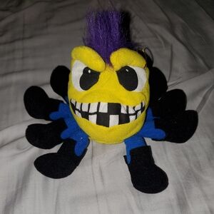 Super Cool Vintage 1997 Otis the Octopunk Meanie Beanie Plushie